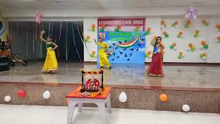 Rajasthani folk Dance GD Goenka Public School Rewari [upl. by Innoj]