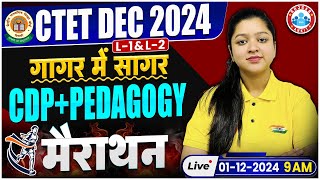 CTET CDP amp Pedagogy Marathon Class  CTET Dec 2024 गागर में सागर  CDP PYQs by Kanika Maam [upl. by Ecneitap122]