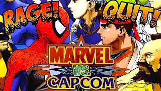 RETRO RAGE QUIT Marvel VS Capcom Dreamcast [upl. by Mundy]