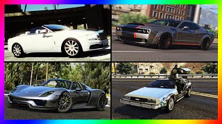 GTA 5  THE BEST VEHICLES IN EVERY CATEGORY PART 2 Cars Bikes Planes etc [upl. by Halyahs]