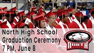 North High School Graduation Ceremony  June 8 2023 [upl. by Ordnassela]