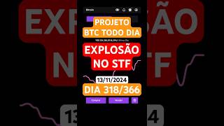 PROJETO BITCOIN TODO DIA 318366 BTCTodoDia STF Supremo Explosões Investimentos 6x1 [upl. by Coates]