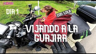 ns200 Nos fuimos para la guajira con Lola dia 1 Lo que debes tener en cuenta antes de viajar moto [upl. by Boylston563]