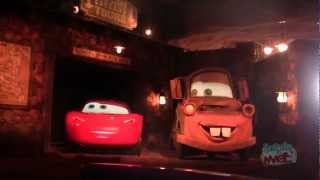 Full Ride Radiator Springs Racers in Cars Land at Disney California Adventure POV HD [upl. by Symons818]