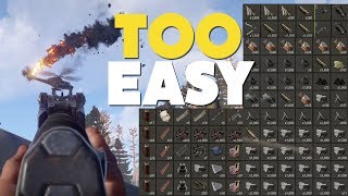 RUST  TOO EASY Rust Raiding PvP Highlights [upl. by Egni]