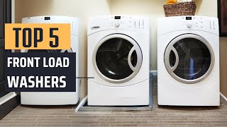 Best Front Load Washers 2024  Top 5 Picks [upl. by Sema]