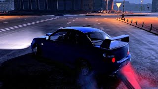 SUBARU IMPREZA DRIFTING AT NIGHT IN THE CITY [upl. by Yerffej]