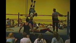 Jammer amp Slammer vs Alex Pain amp Vandy  HCW Wrestling McMinnville Tennessee 1998 [upl. by Page859]