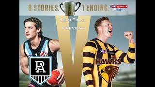 AFL Finals Series Match Preview  2nd Semi Final Port Adelaide Vs Hawthorn [upl. by Turrell]