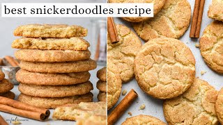 The BEST Snickerdoodle Cookie Recipe [upl. by Marozas]