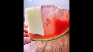 267 million view watermelon jelly 🍉 Let’s make 3 layer watermelon jello 🙌 [upl. by Charla]