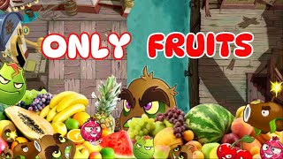 Can You Beat Plants Vs Zombies 2 WITH ONLY FRUITS Pirate Seas [upl. by Estell]