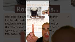 Root beer isn’t actual beer… youtubeshorts rootbeer tiktok [upl. by Vonnie]