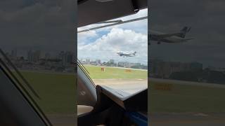 ESPERANDO PARA DECOLAR DE CONGONHAS aviation takeoff embraer congonhas shorts shortvideo [upl. by Woodie]