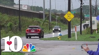 Papermill Drive update Water starting to recede [upl. by Ardnnek]