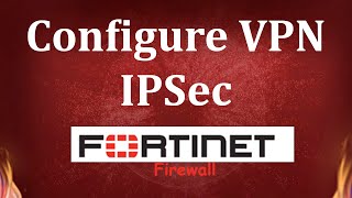 How to configure VPN on Fortigate using IPSec Tunnel  Msolved Tech [upl. by Rentschler]