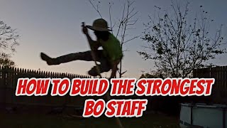 How to Build the Strongest Bo Staff Intermediate  Staff Self Defense Lesson CARLOR RETURNS [upl. by Ainsworth276]