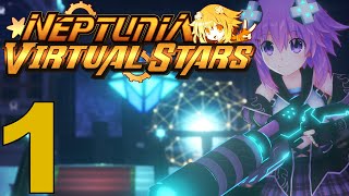 Neptunia Virtual Stars English Walkthrough Part 1 Ch1 Defeat the Antis [upl. by Niwrud]