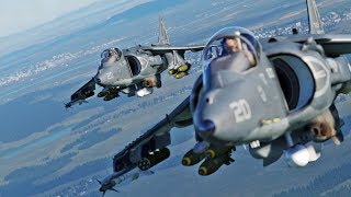 INS Alignment  AV8B NA Harrier  DCS World [upl. by Araf71]