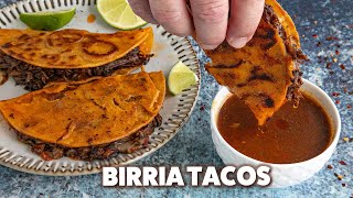 Mexican Birria Recipe the Best Beef Birria Tacos amp Quesabirria [upl. by Kathlene]