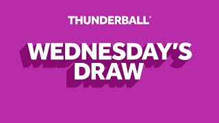 The National Lottery Thunderball draw results from Wednesday 01 November 2023 [upl. by Av]