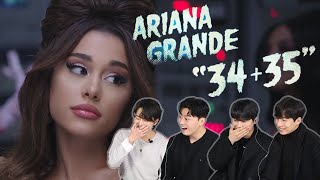 아리아나 그란데 신곡 뮤비를 본 남자들 반응 Ariana Grande  3435 MV Reaction [upl. by Lenej643]