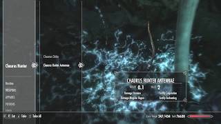 How to get Chaurus Hunter Antennae ingredient  Skyrim [upl. by Mahan]