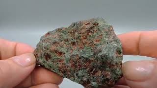 Eclogite from Norway – small cabinet size [upl. by Parsaye]