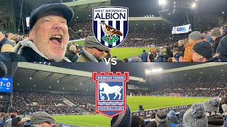 WBA VS IPSWICH TOWN VLOG CORBERAN MASTERCLASS AGAINST HIGHFLYERS [upl. by Normak]