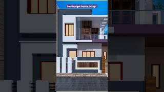 Low budget exterior house design youtubeshorts modernhome home reels exterior viralvideo [upl. by Jaimie127]