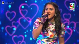 Maldivian Idol Gala Round  Ruhenya Loabidhee  Laisha and Tholaq [upl. by Odnam]