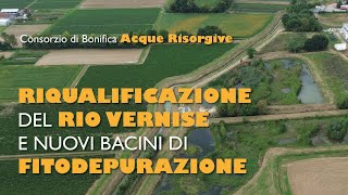 Il Consorzio di Bonifica Acque Risorgive riqualifica il rio Vernise [upl. by Allehcram]