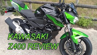 ★ 2019 KAWASAKI Z400 REVIEW ★ [upl. by Eliath]