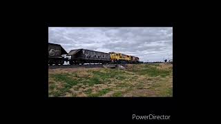 Aurizon 2313D2303D Loaded Coal Train departing Jondaryan Ex Hong KongEx CFCLA G12 TL 153 [upl. by Sivat]