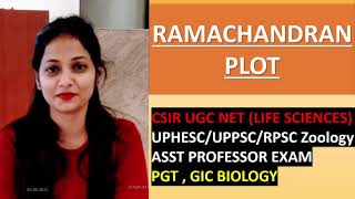 Ramachandran Plot  Complete Explanation and Analysis  With Previous Year Questions [upl. by Eseeryt]