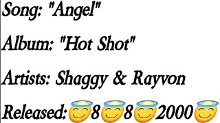 Shaggy  Angel Ft Rayvon Lyrics [upl. by Asilegna281]