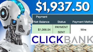 Laziest Way To Earn 1937Day With Clickbank Affiliate Marketing For Beginners [upl. by Rieth]