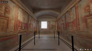 Photogrammetry  Cubiculum from the Villa of P Fannius Synistor [upl. by Elocim]