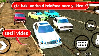 gta baki android Azerbaycan modu malik bedelov masin oyunlari aftos mahniları 07 [upl. by Merrell]