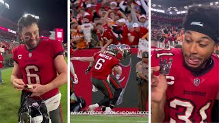 Baker Mayfield Hilarious Dance After Mike Evans Insane Touchdown🤣amp Bucs Receives Christmas Gift🎁 [upl. by Palumbo64]