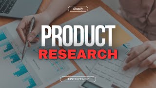 How To Do Product Research For Print on Demand amp Dropshipping [upl. by Ardnua]