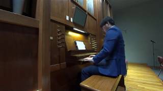 J S Bach Prelude in C minor BWV 999 Organ [upl. by Nohs]