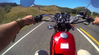 Suzuki GN 250 test ride [upl. by Ortrude]