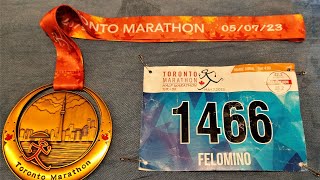 Toronto Marathon 2023  My 66th full marathon 42195km [upl. by Ricky]