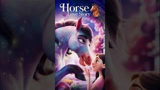 Horse Love Story 😂  Movie Explain  Movie Explained  explainedinhind explain shorts [upl. by Mikol607]