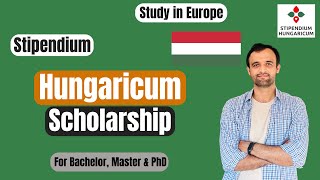 The ultimate guide for stipendium hungaricum scholarship 2025  Study in Europe [upl. by Kassia549]