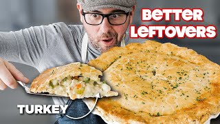 How to Make DELICIOUS Pot Pie with Leftover Turkey [upl. by Cinamod]