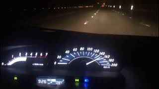 Toyota Etios 👑 Night 👑 Driving 🚗🚗👑Toyota Etios High Speed Top Speed 160 [upl. by Levitt526]