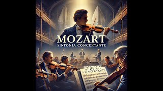 Mozart  Sinfonia Concertante  O Semchuk vl M Rocchi va  Dir R Micieli  David Orchestra [upl. by Atilrahc]