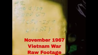 VIETNAM RAW FOOTAGE HOME MOVIE NOVEMBER 3 1967 BATTLE OF DAK UH1 HUEY HELICOPTERS 83544 [upl. by Tierney326]